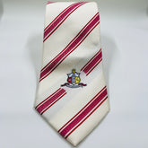 Kappa Cream Monogram Tie